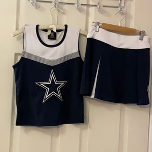 NFL Cowboys cheerleader outfit